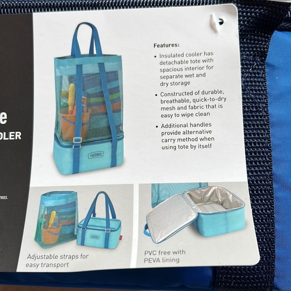 Thermos Dining Nwt Thermos 2 In Cooler Tote Poshmark